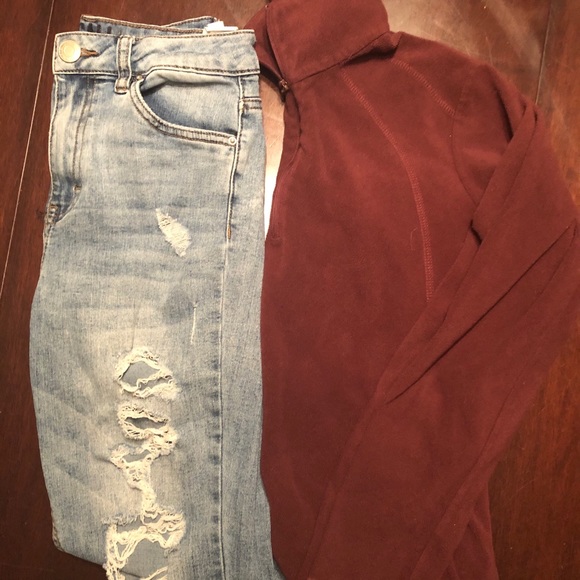 STREETWEAR SOCIETY RIPPED JEANS - Picture 2 of 5